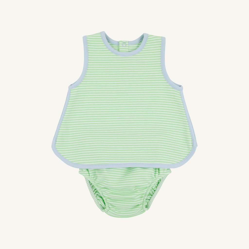 Stevie Set Lexington Lime Stripe