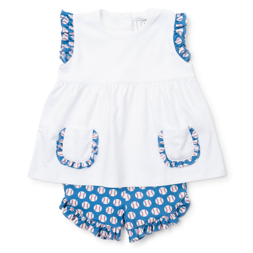 Gentry Girls Short Set Baseball Grandslam