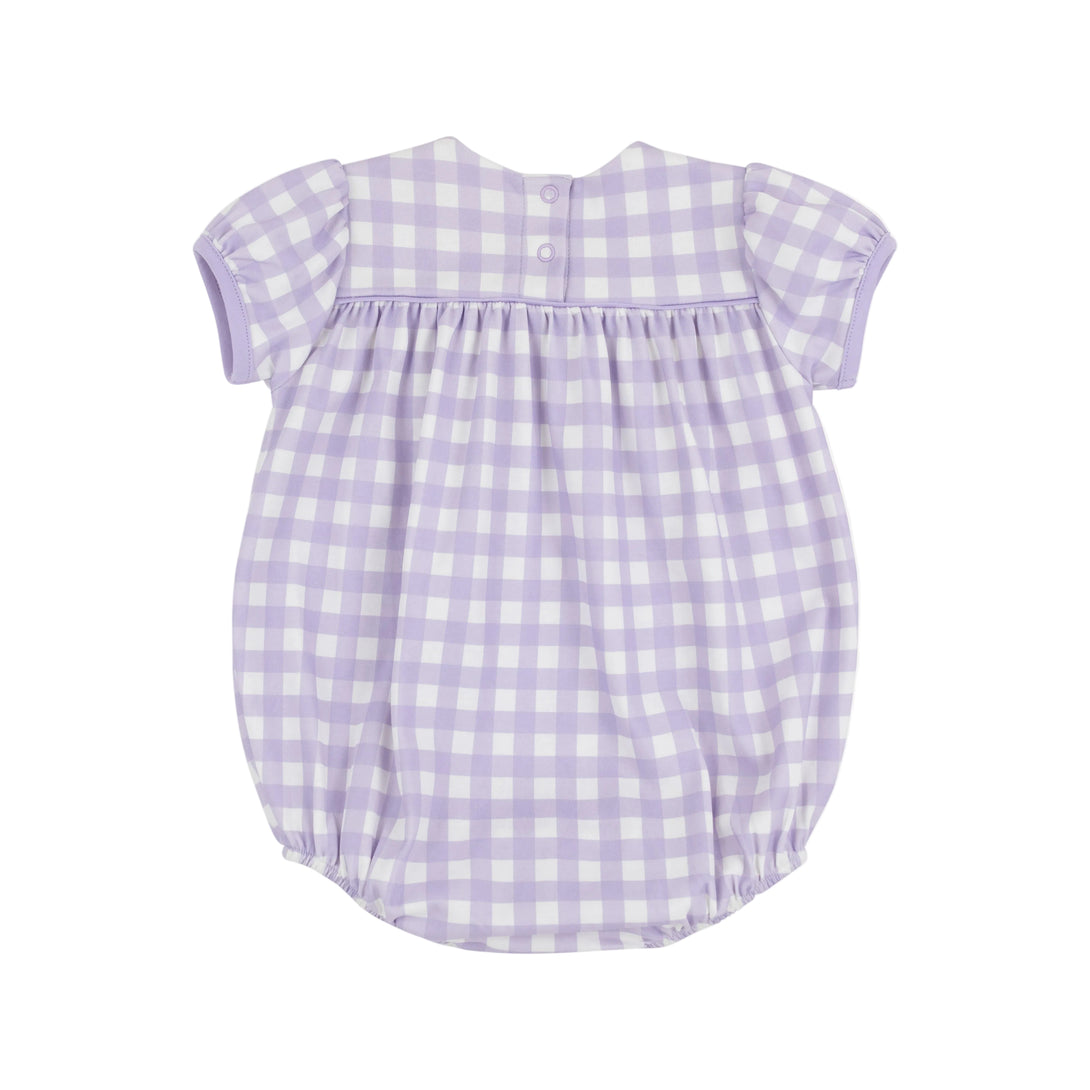 Blythe Bubble Pima Lauderdale Lavender Gingham