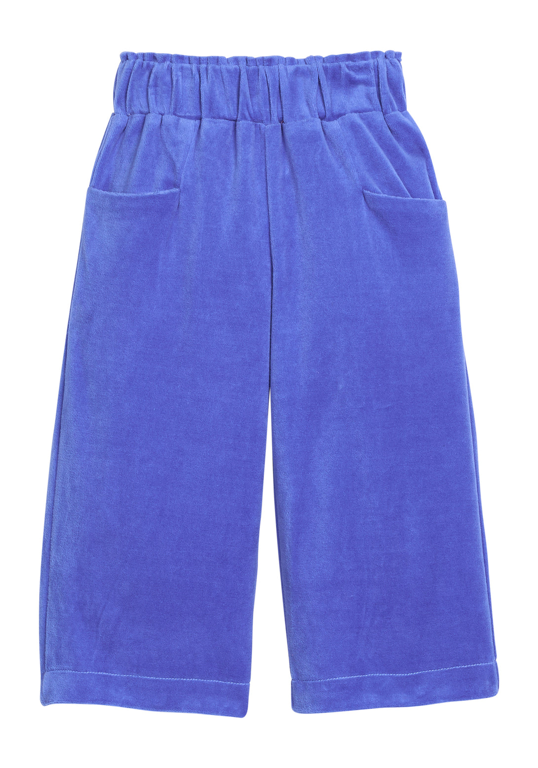 Cropped Palazzo Pants - Regent's Blue