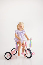 Blythe Bubble Pima Lauderdale Lavender Gingham