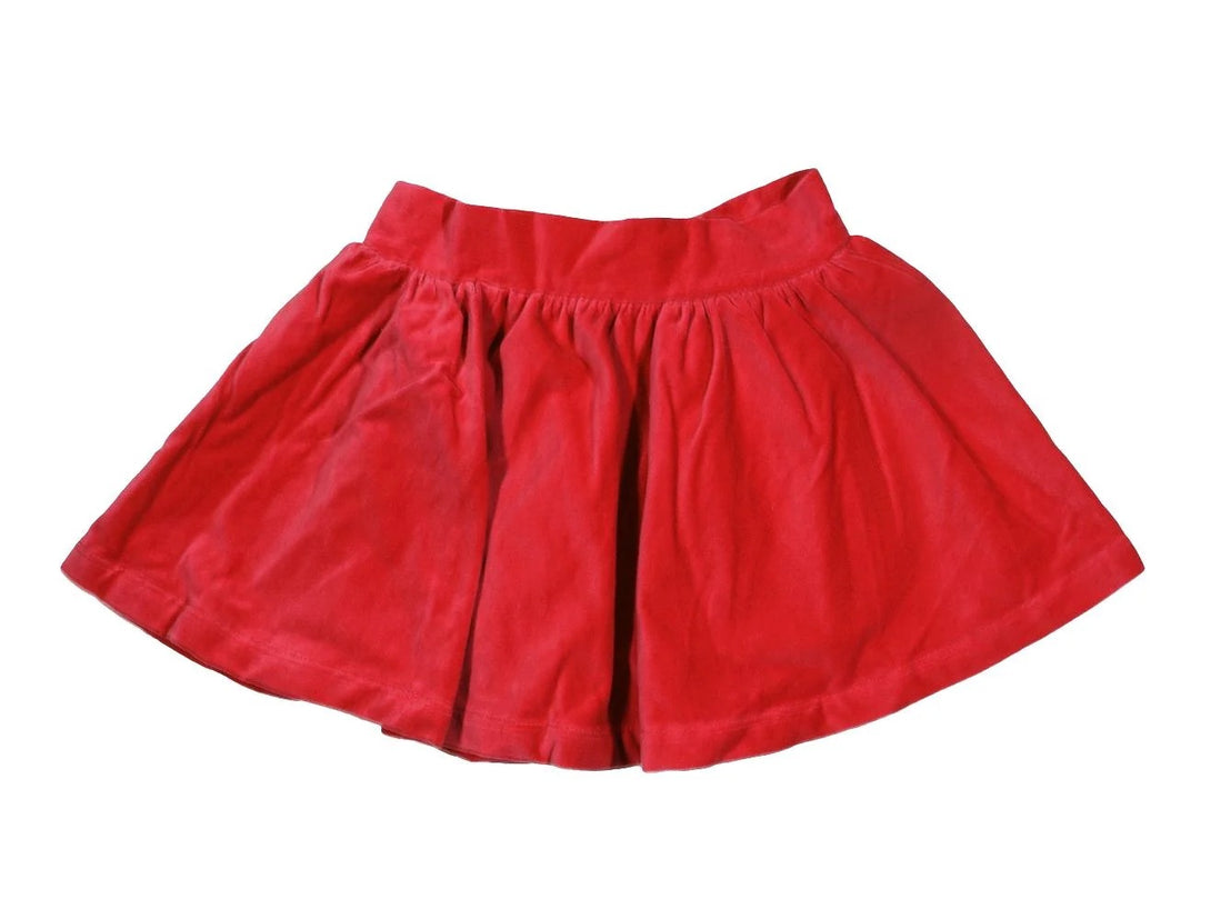 Sofie Red Velvet Skirt