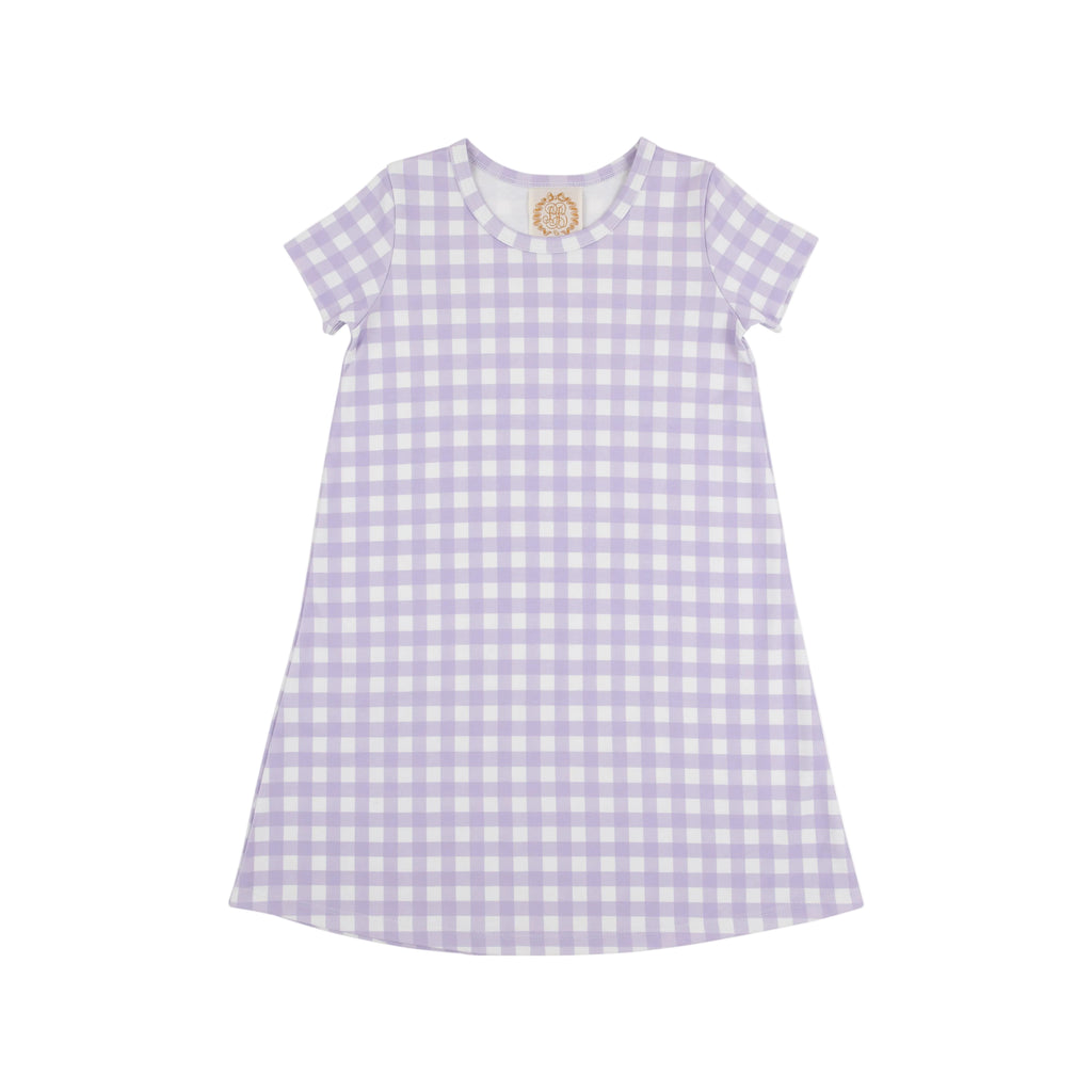 Polly Play Dress Lauderdale Lavender Gingham