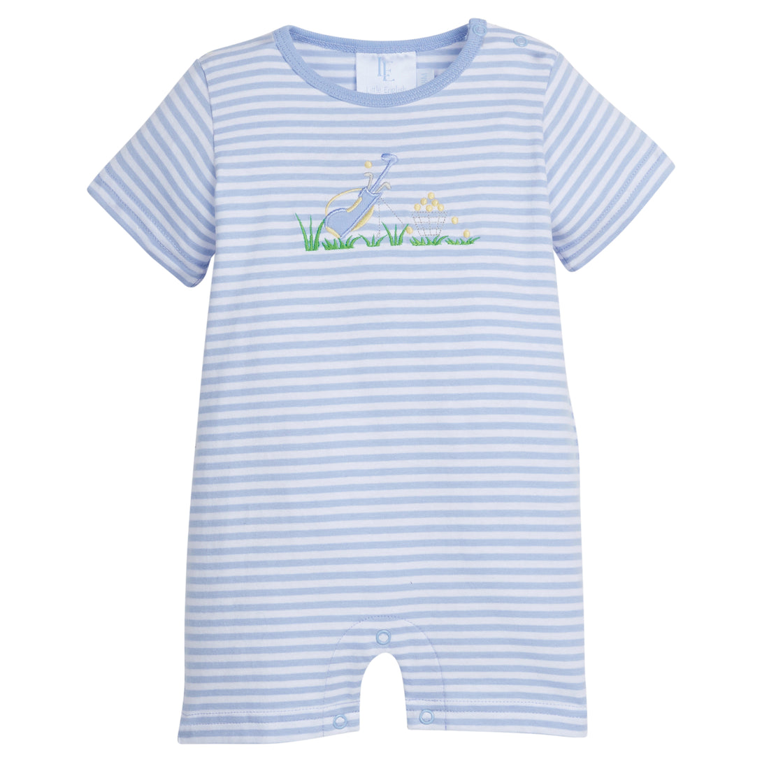 Applique Romper Golf Tee