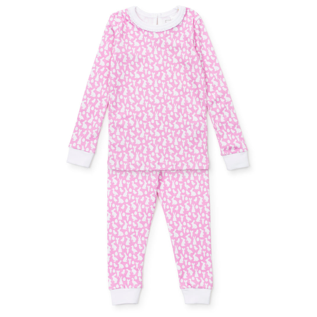 Ava Pajama Set Easter Time Pink