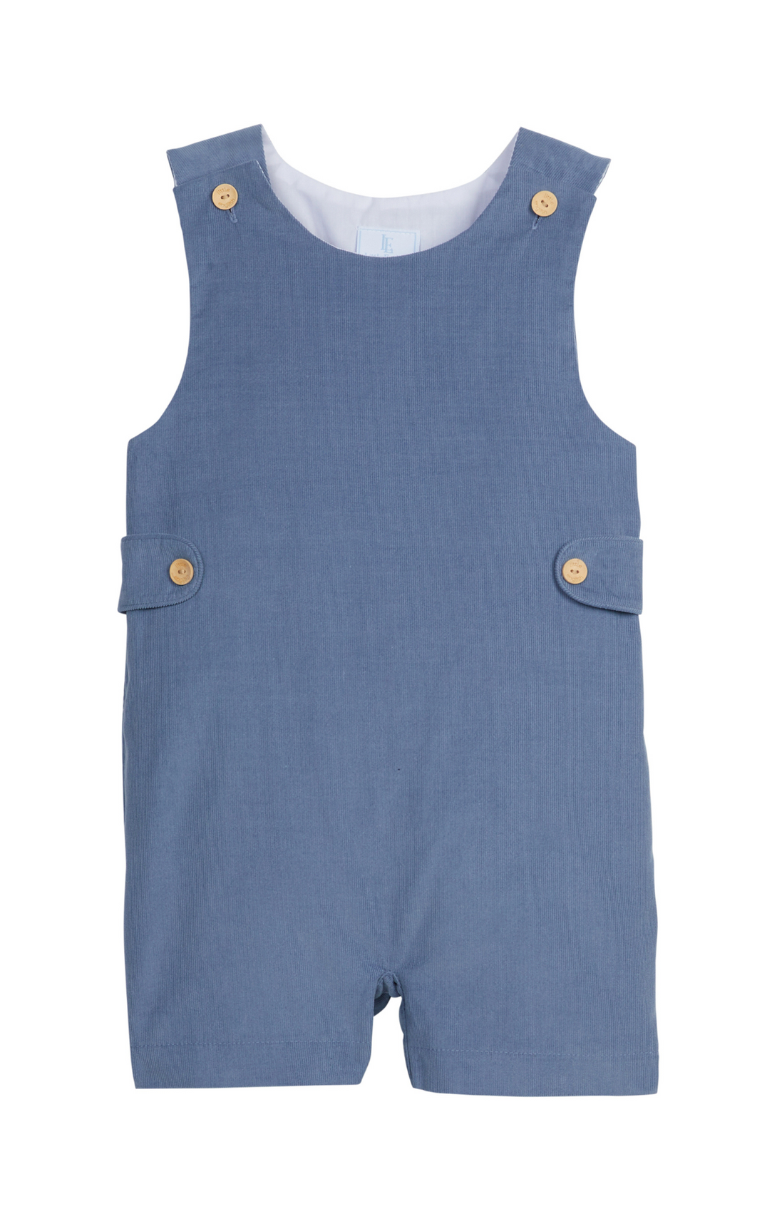 Button Tab John John - Stormy Blue Corduroy