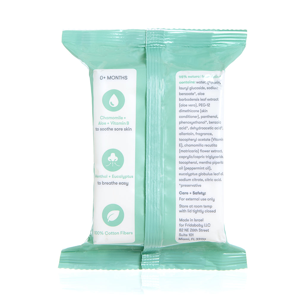 BreatheFrida - Nose + Chest Wipes