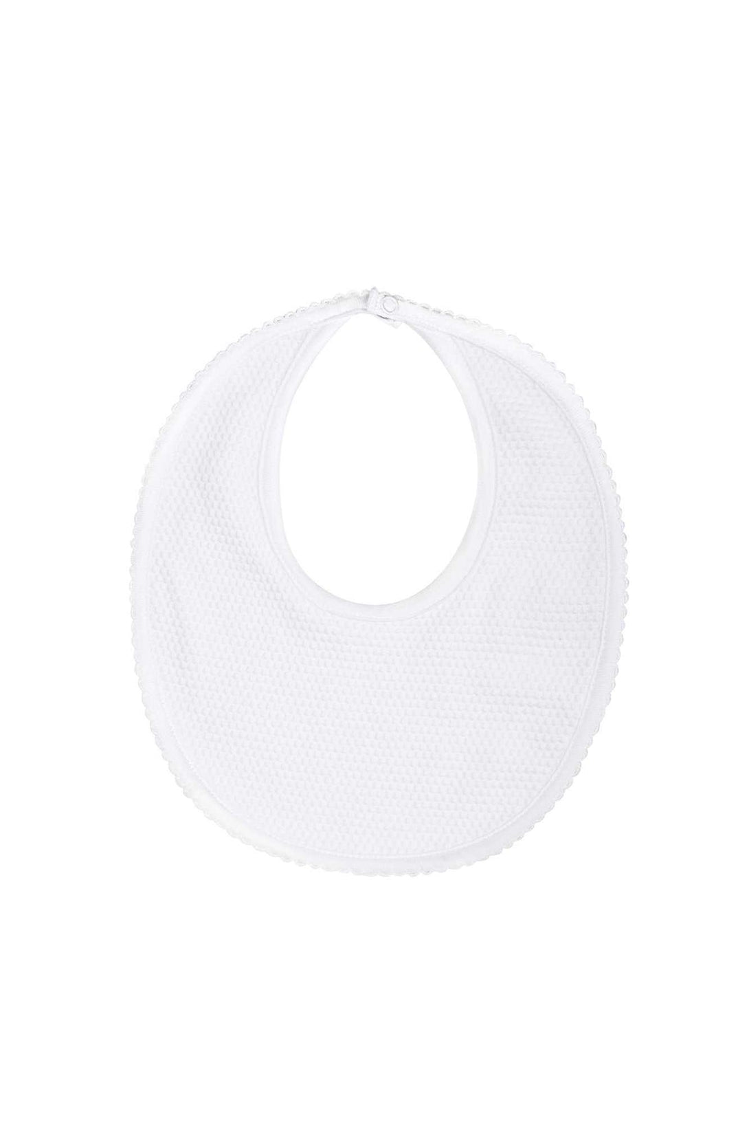 White Bubble Baby Bib