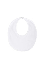 White Bubble Baby Bib