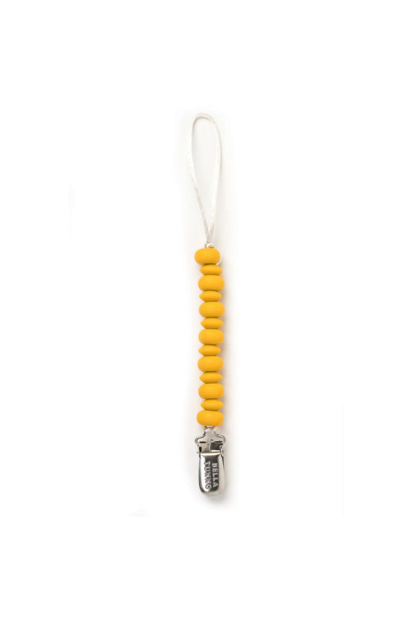 Pacifier Clip Mustard