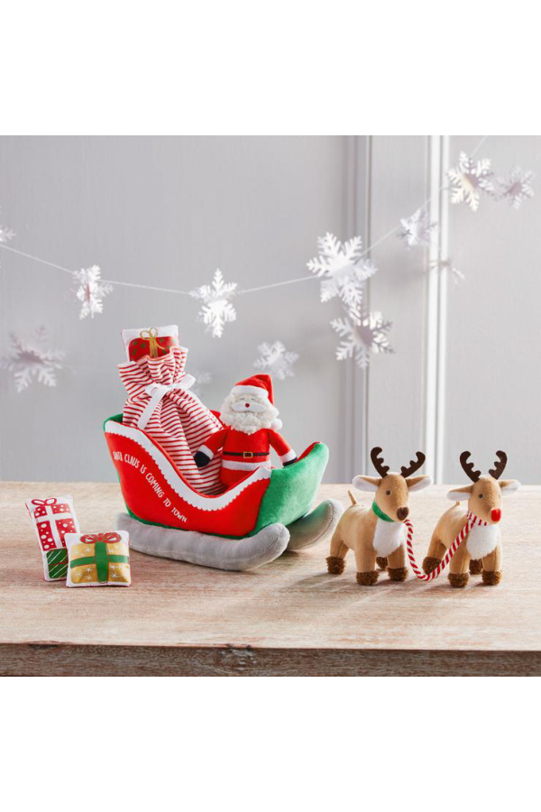 Sleigh Plush Toy Set