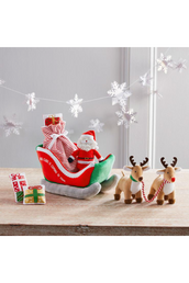 Sleigh Plush Toy Set