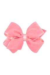 Velvet Hair Bow -  Medium