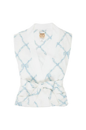 Ready or Not Robe - Buckhead Blue Belle Meade Bow