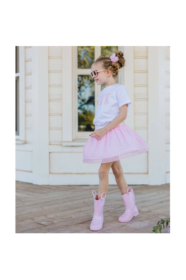 Pink Gingham Tutu