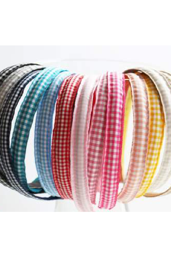 Flip Gingham Headband