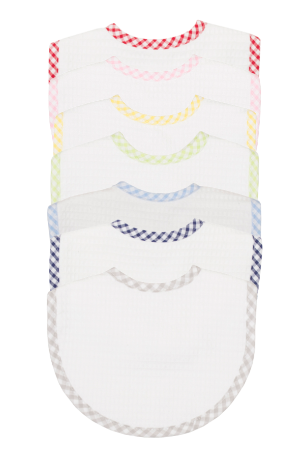 Medium Check Pique Bib - More Colors