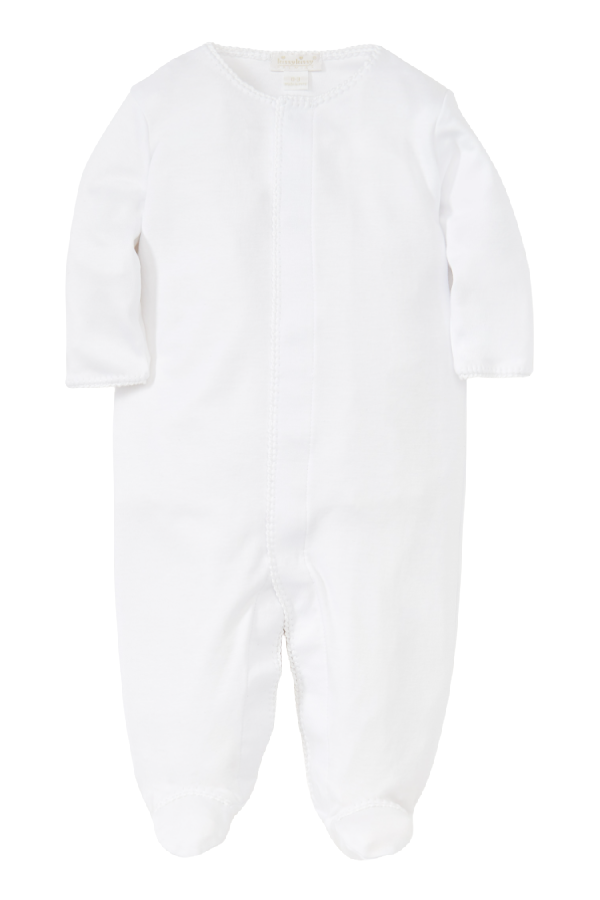 Premier Basics Footie - White