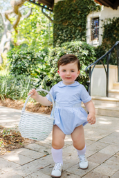 Brently Bubble Buckhead Blue Mini Check