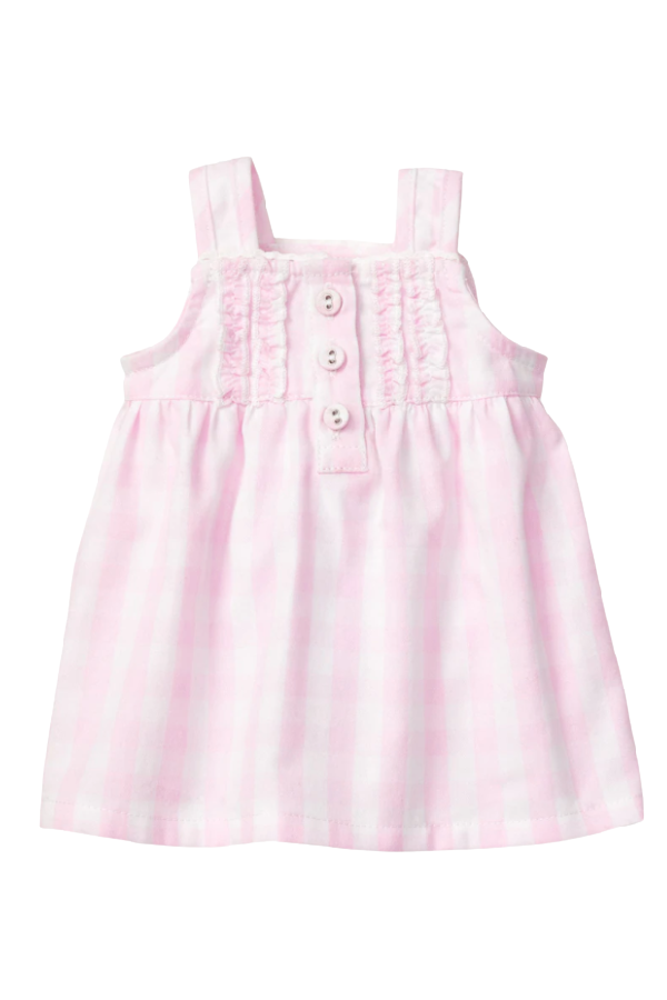 Pink Gingham Doll Nightgown