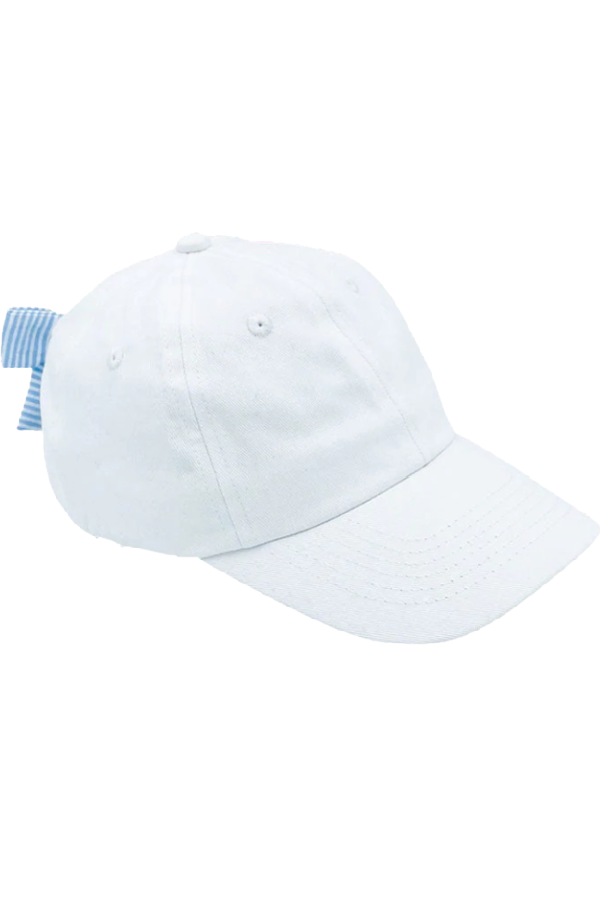 White Bow Hat