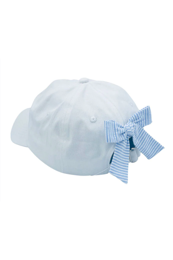 White Bow Hat