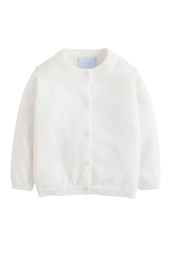 Essential Cardigan - White