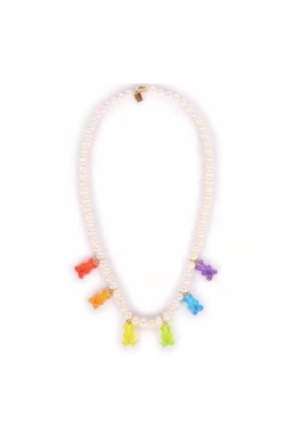 Gummy Bear Pearl Necklace