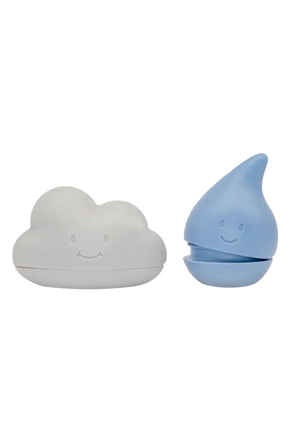 Cloud and Droplet Bath Toy