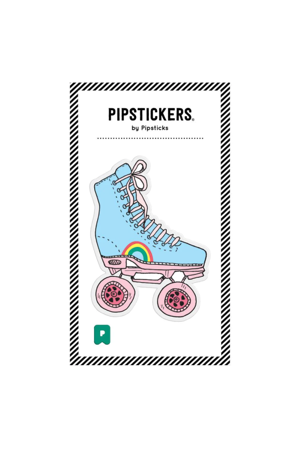 Big Puffy Roller Skate Sticker