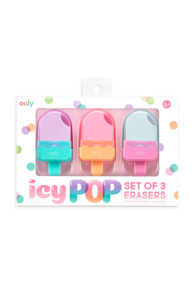 Icy Pop Erasers