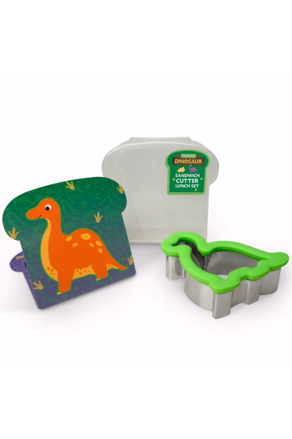 Dinosaurs Sandwich Cutter Lunch Set