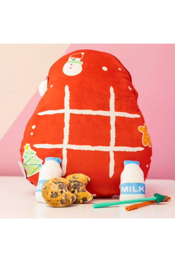 Tic Tac Toe Plushies - Santa's Cookies