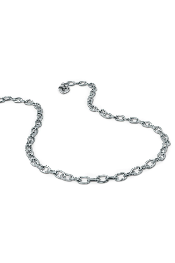 Charm It Chain Necklace - Silver