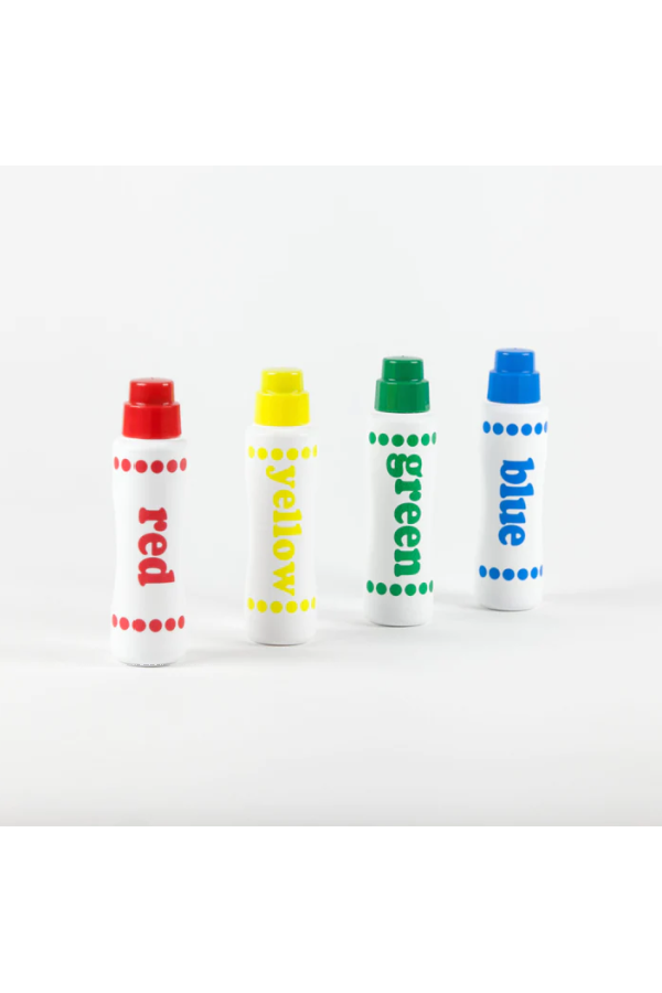 Rainbow 4 Pack Dot Markers