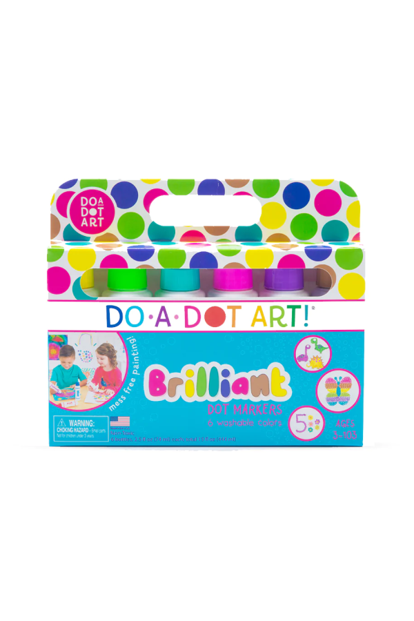 Brilliant 6 Pack Dot Markers