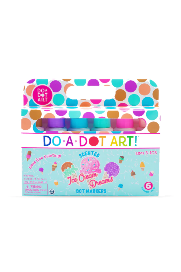 Ice Cream 6 Pack Dot Markers