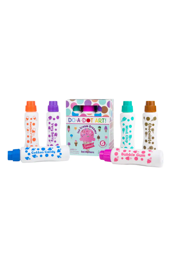 Ice Cream 6 Pack Dot Markers