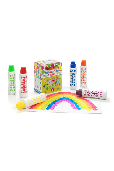 Juicy Fruit 6 Pack Dot Markers