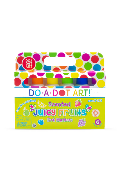 Juicy Fruit 6 Pack Dot Markers