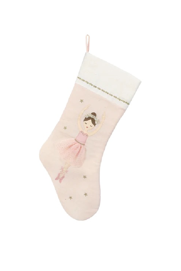 Ballerina Christmas Stocking