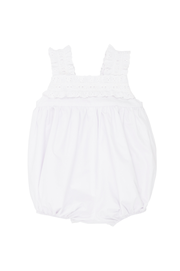 Babs Bubble - Worth Avenue White Broadcloth Eyelet