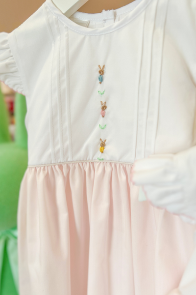 Bunny Embroidered Dress