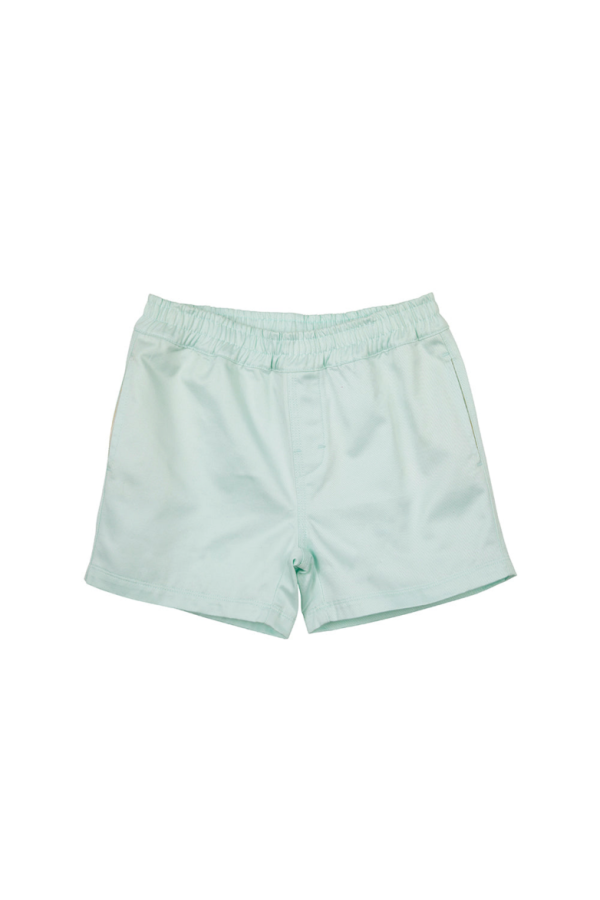 Sheffield Shorts Sea Island Seafoam with Worth Avenue White