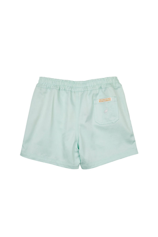 Sheffield Shorts Sea Island Seafoam with Worth Avenue White