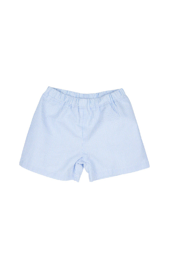 Shelton Shorts Breakers Blue Seersucker with Breakers Blue