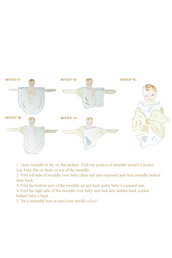 Bow Swaddle Greenbriar Gingham