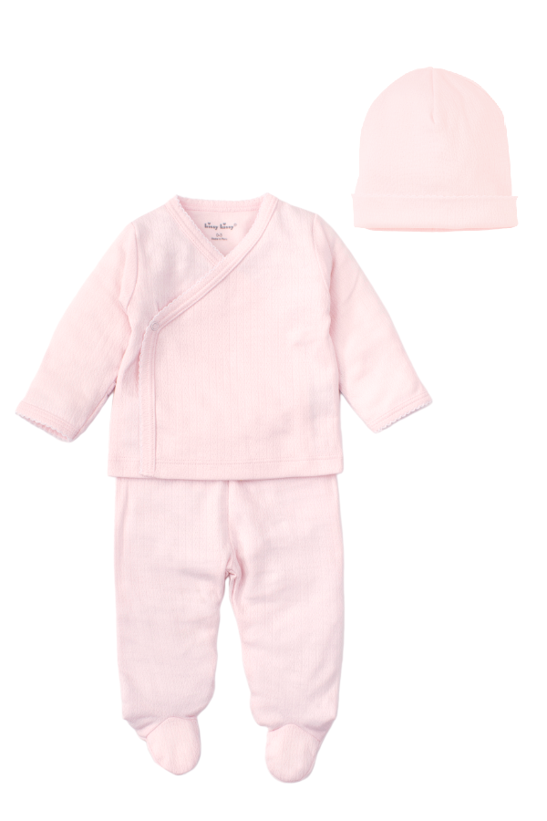 Cross Tee Pointel Set with Cap - Pink