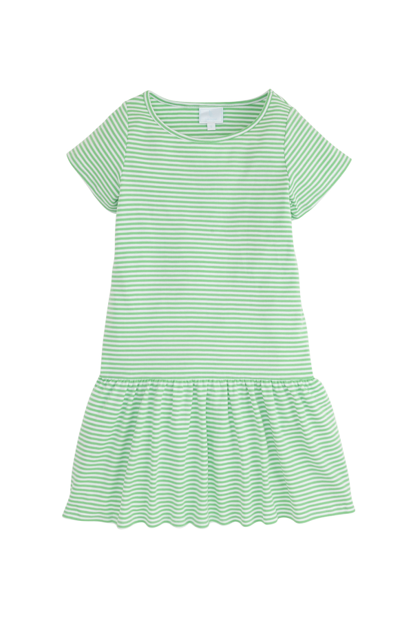 Chanel T-Shirt Dress Green Stripe