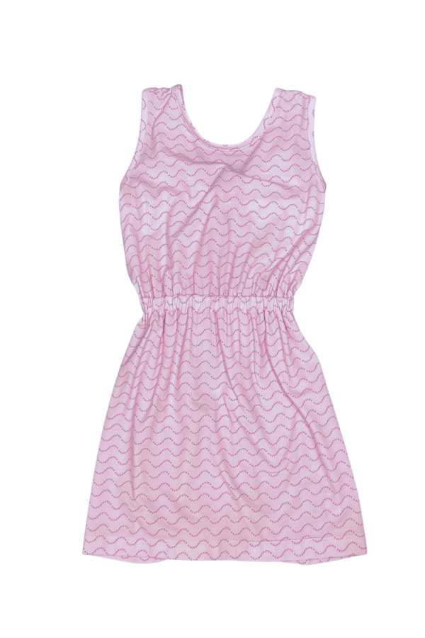 Simply Sweet Pink Dot Kristin Knot Dress